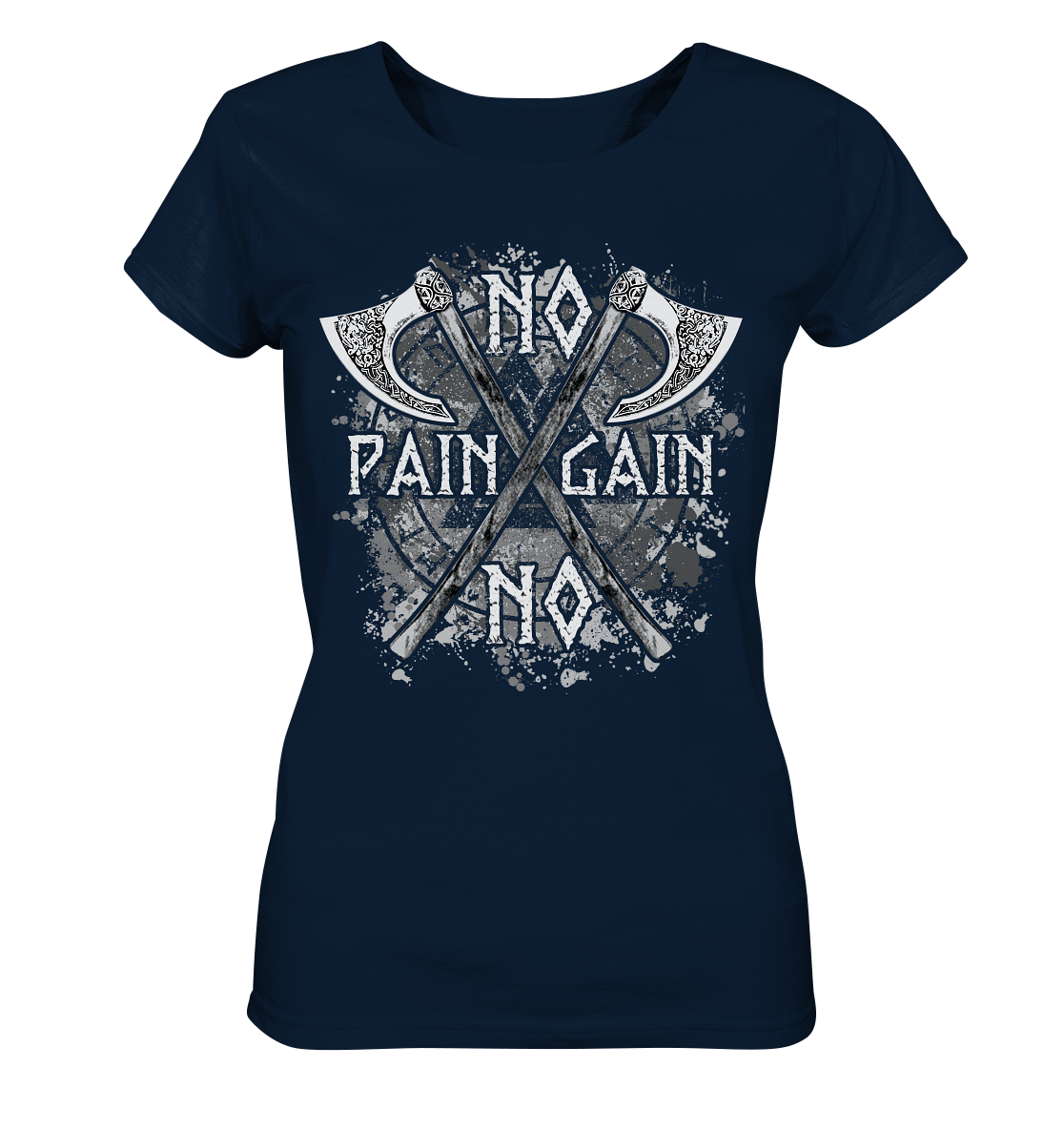 No Pain No Gain - Ladies Organic Shirt