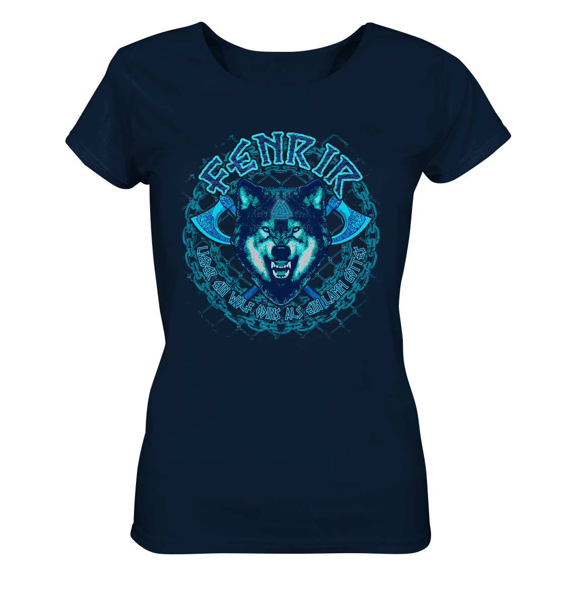 Fenrir Wolf - Ladies Organic Shirt