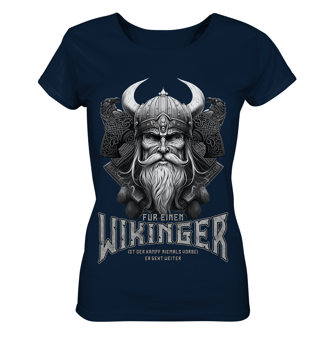 Wikinger Rabe - Ladies Organic Shirt