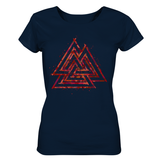 Wikinger Valknut Wotan - Ladies Organic Shirt