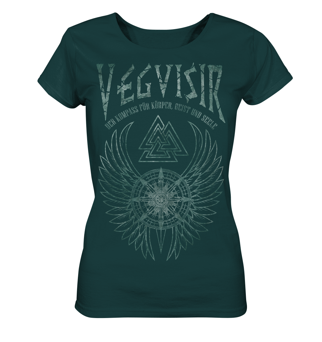 Vegvisir Der Kompass Für Körper, Geist und Seele - Ladies Organic Shirt