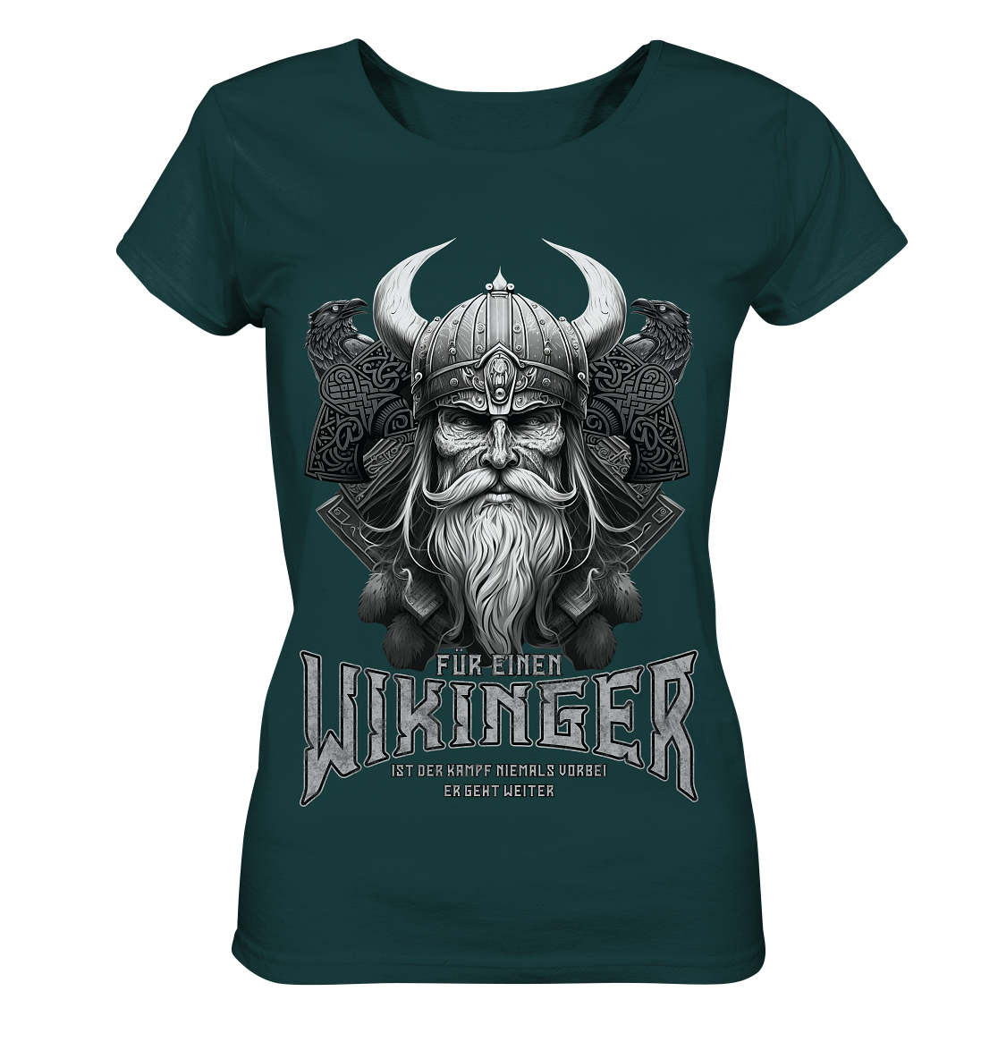 Wikinger Rabe - Ladies Organic Shirt