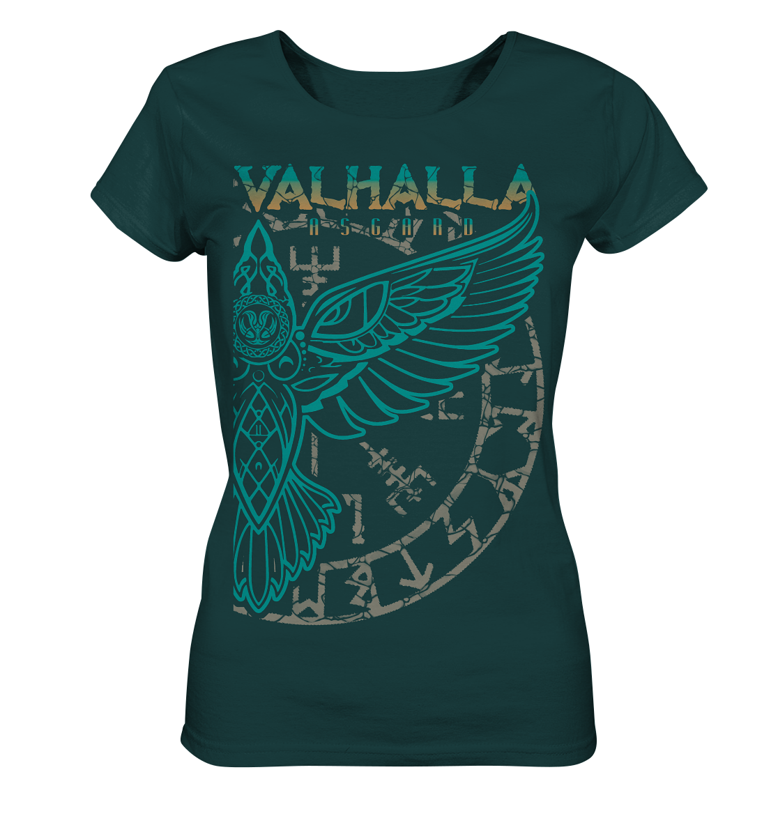 Valhalla Asgard Hugin - Ladies Organic Shirt