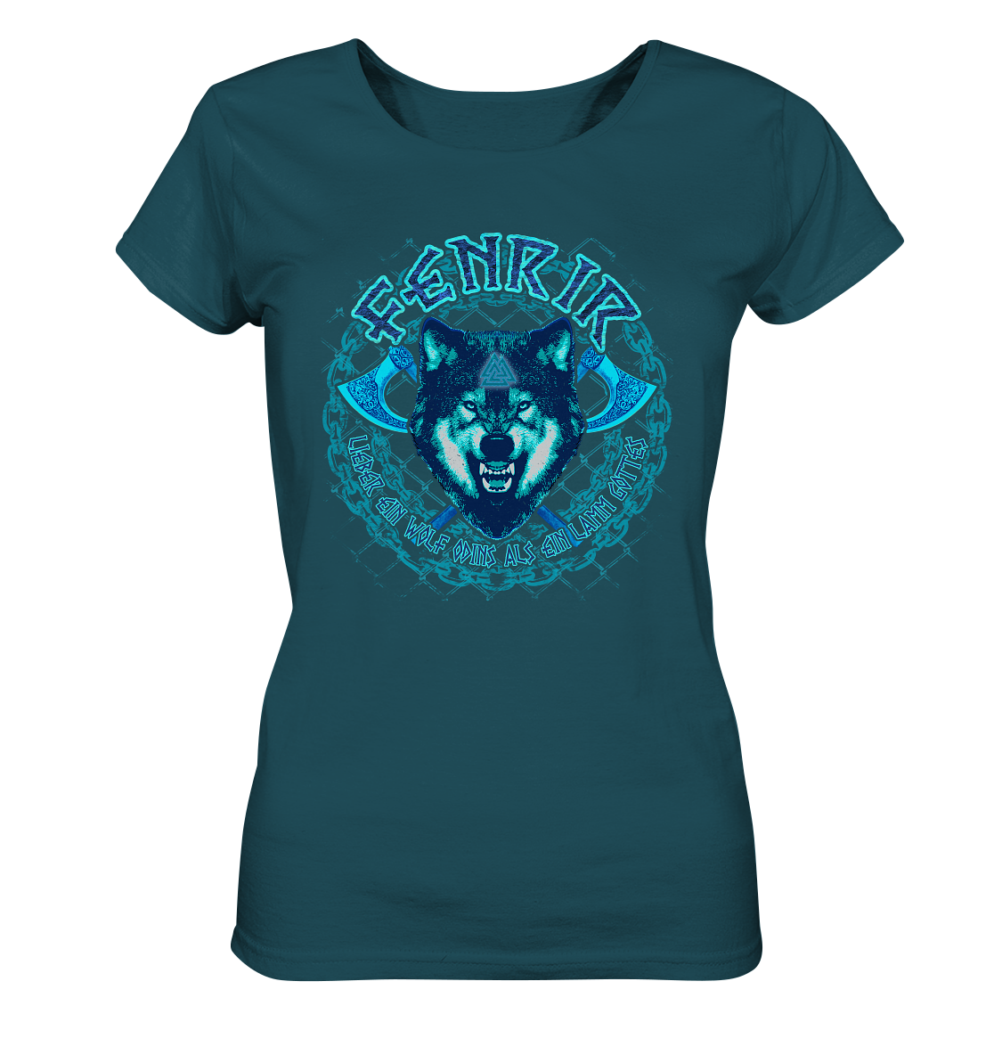 Fenrir Wolf - Ladies Organic Shirt