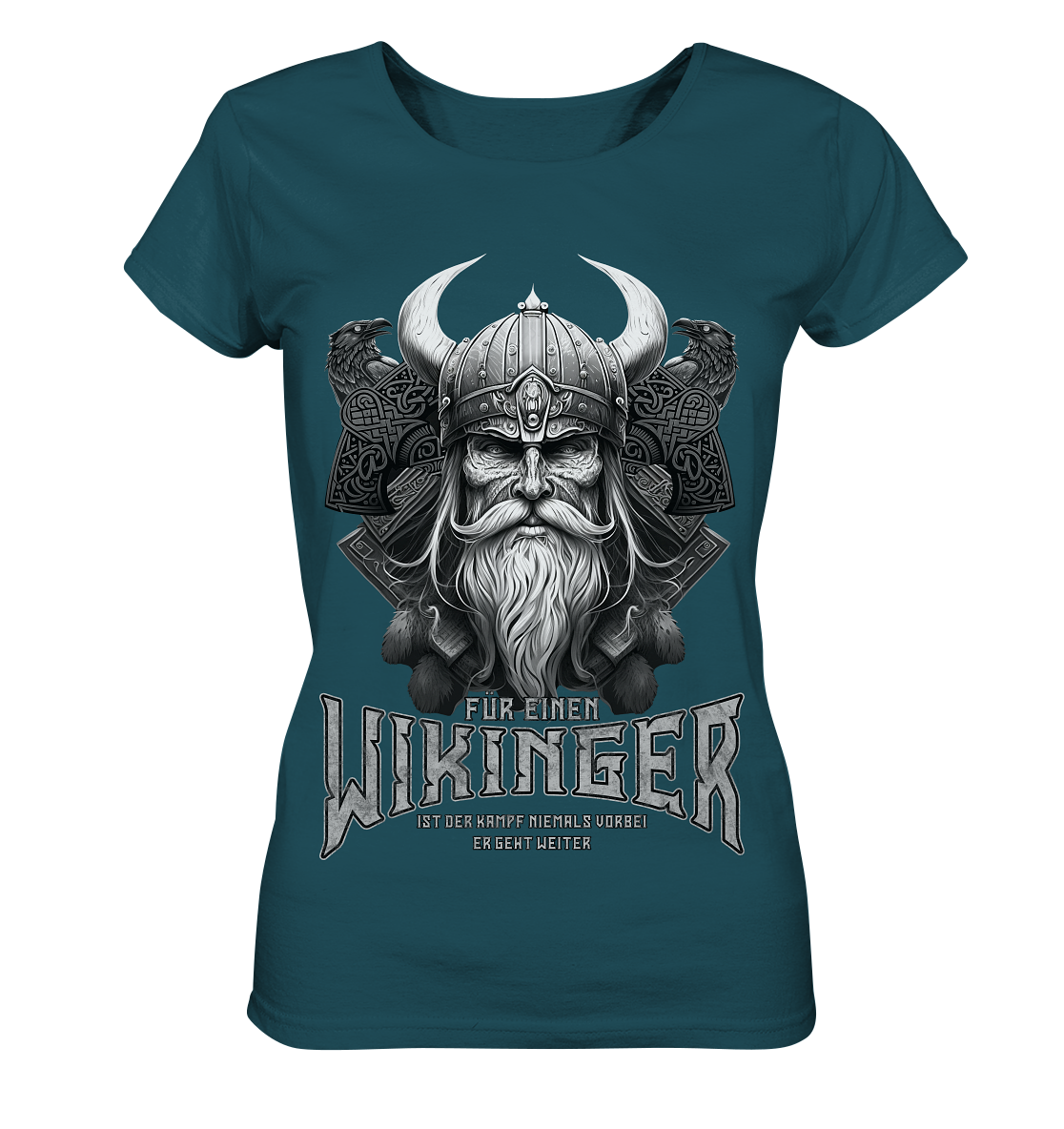 Wikinger Rabe - Ladies Organic Shirt