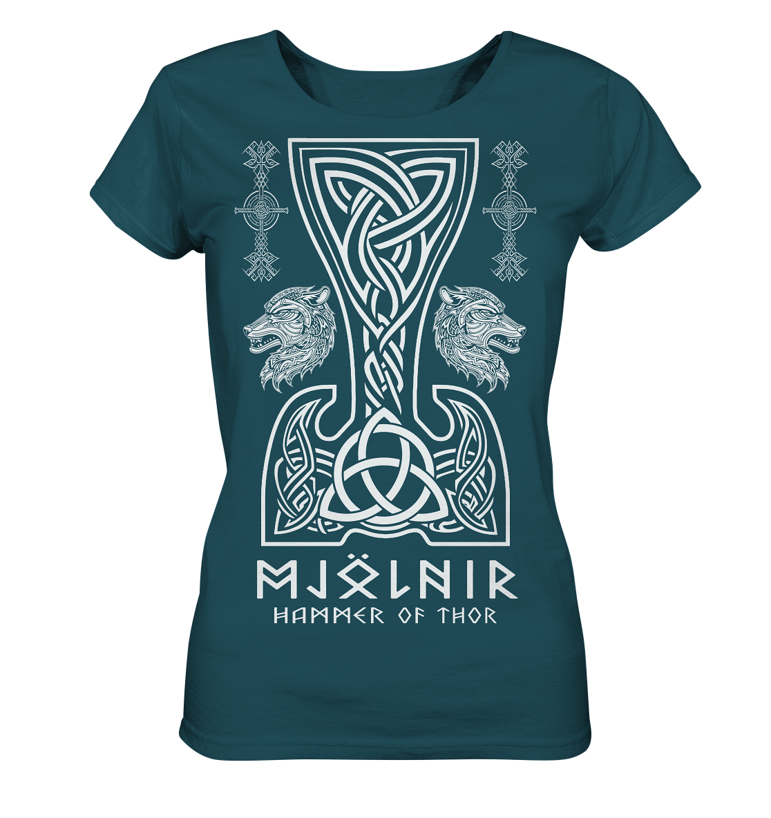 Mjölnir Hammer of Thor - Ladies Organic Shirt
