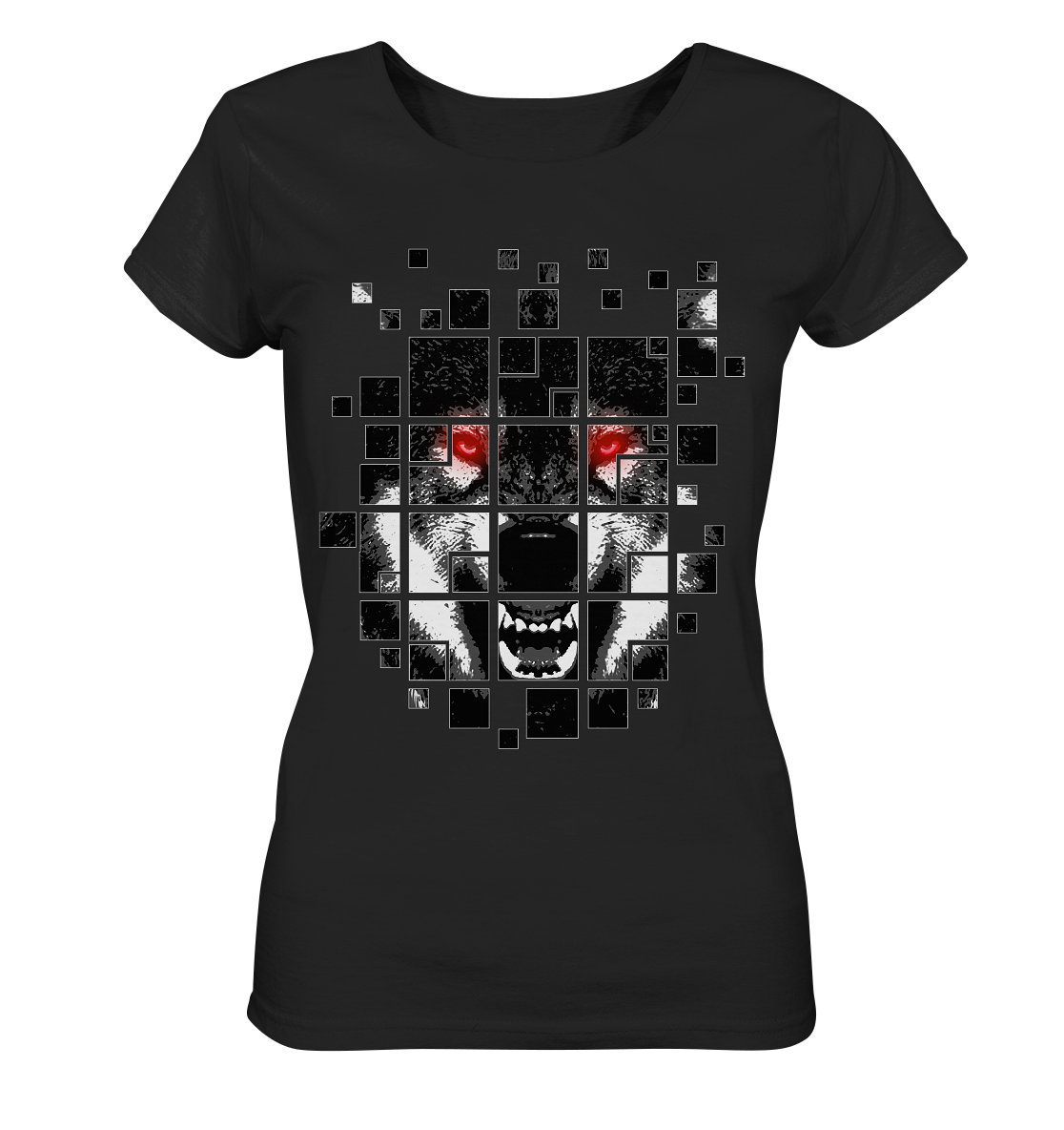 Fenrir Distorted - Ladies Organic Shirt