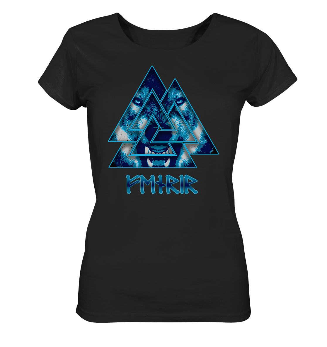Fenrir Wolf Walknut - Ladies Organic Shirt