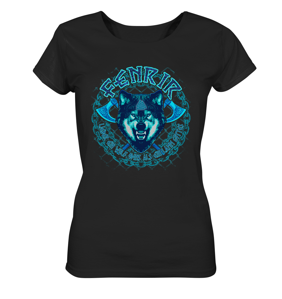 Fenrir Wolf - Ladies Organic Shirt