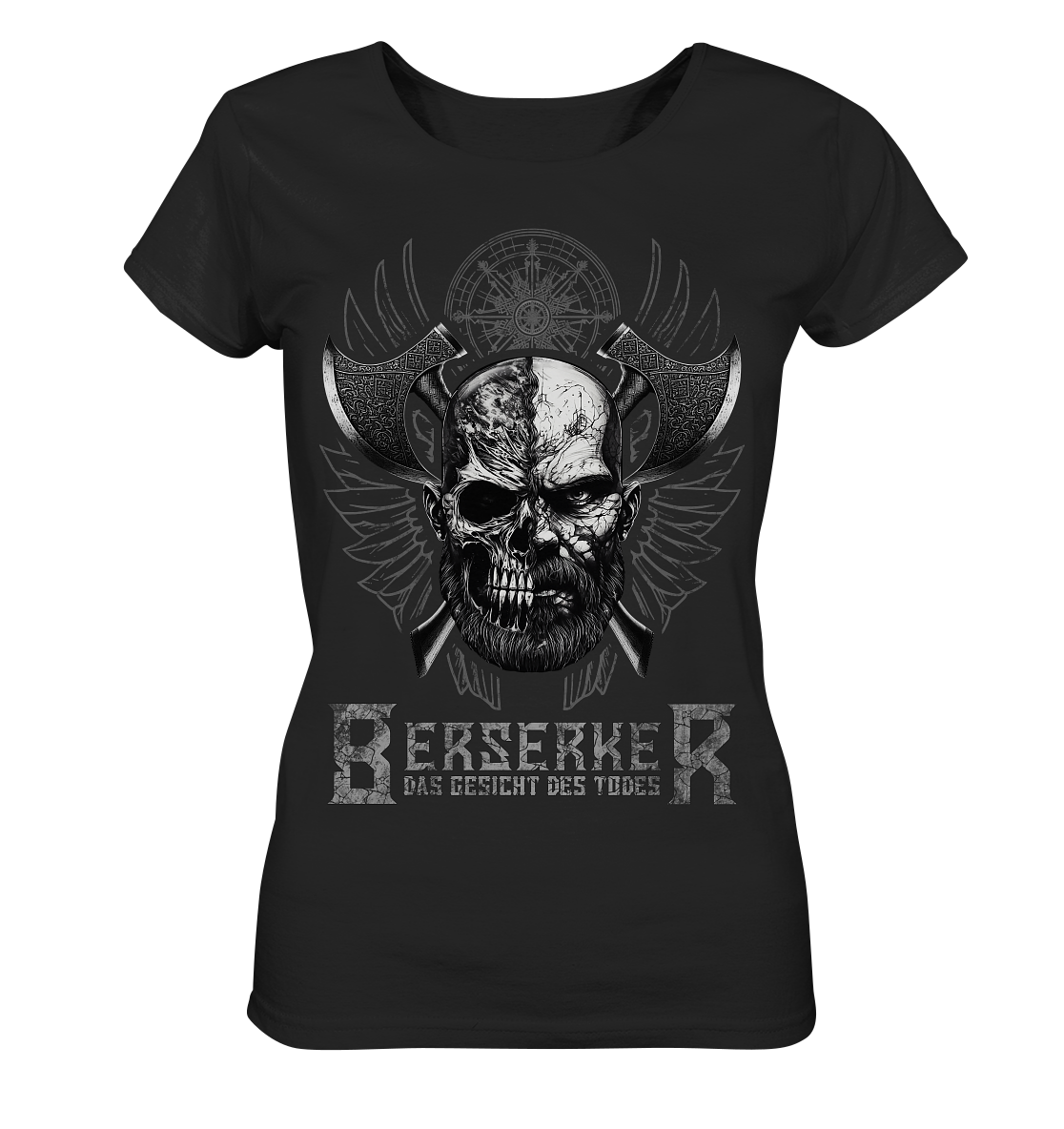 Berserker Gesicht Des Todes - Ladies Organic Shirt