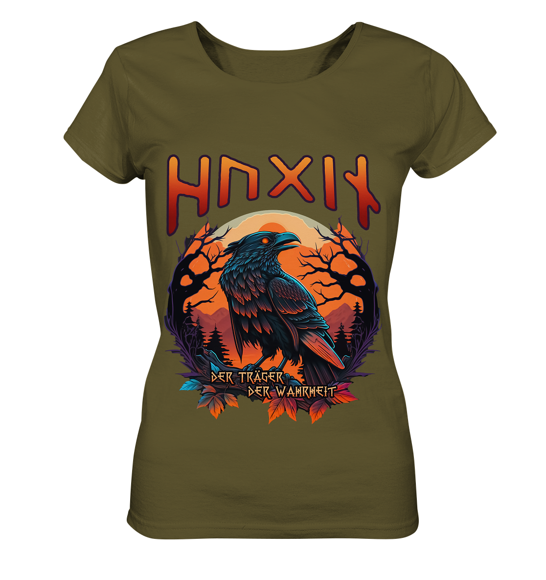Hugin Der Träger Der Wahrheit - Ladies Organic Shirt