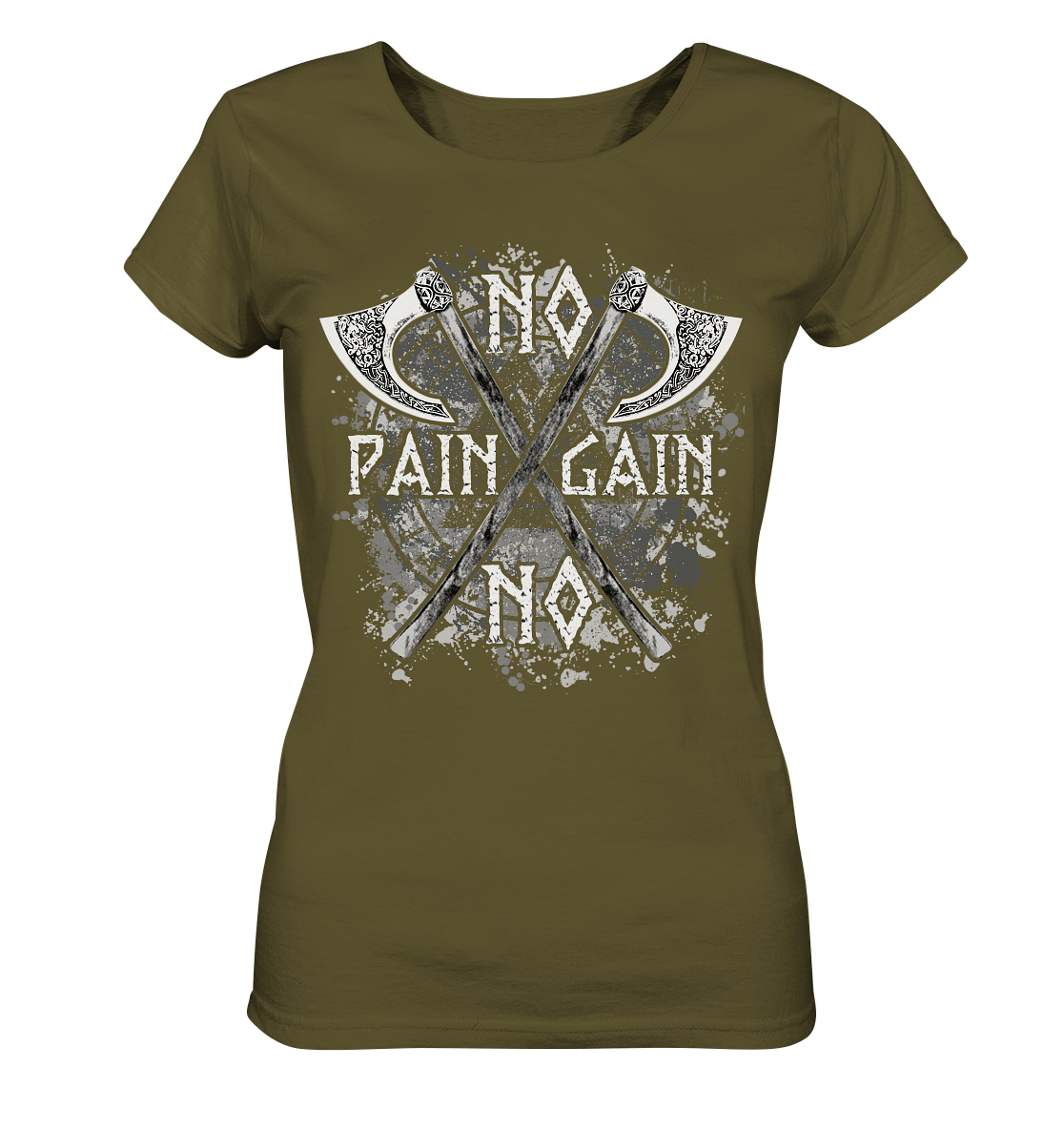 No Pain No Gain - Ladies Organic Shirt