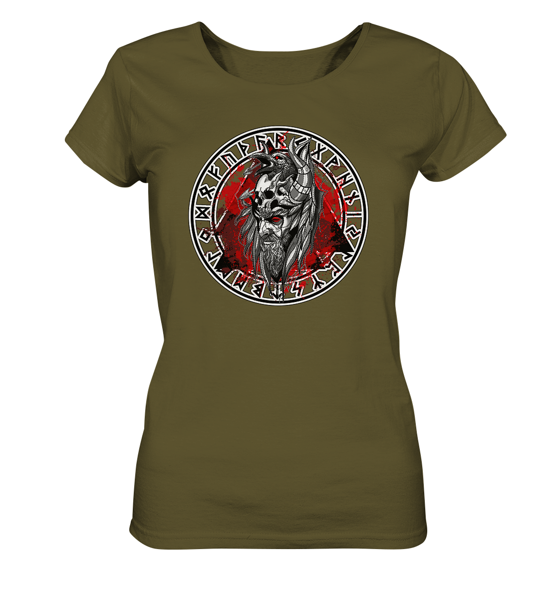 Odin Rabe Valknut - Ladies Organic Shirt