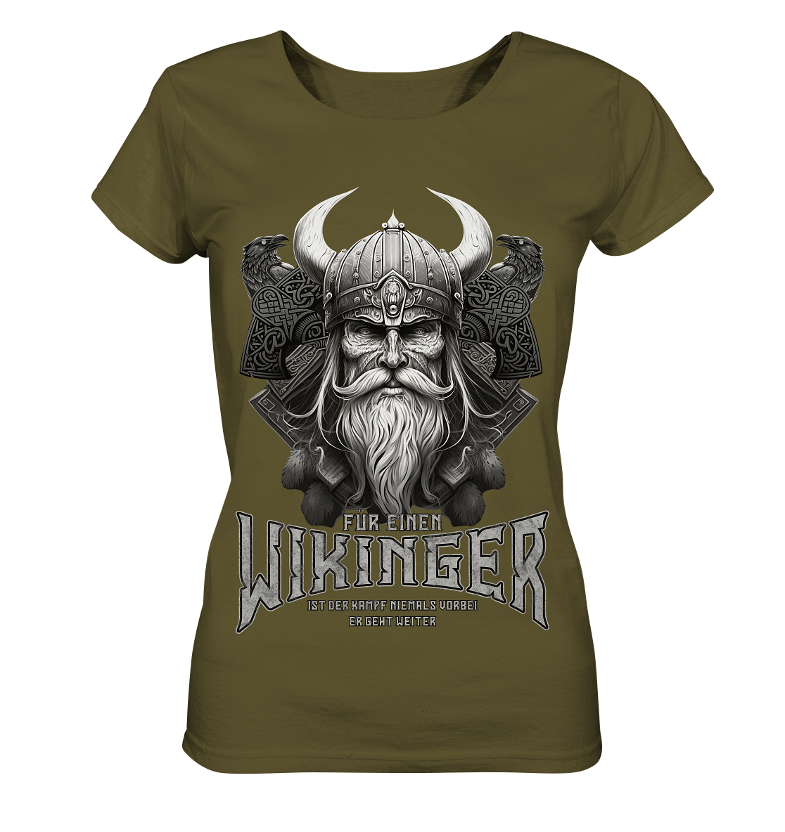 Wikinger Rabe - Ladies Organic Shirt