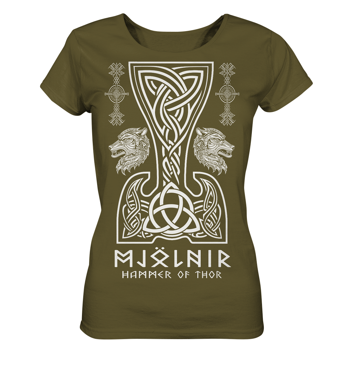Mjölnir Hammer of Thor - Ladies Organic Shirt