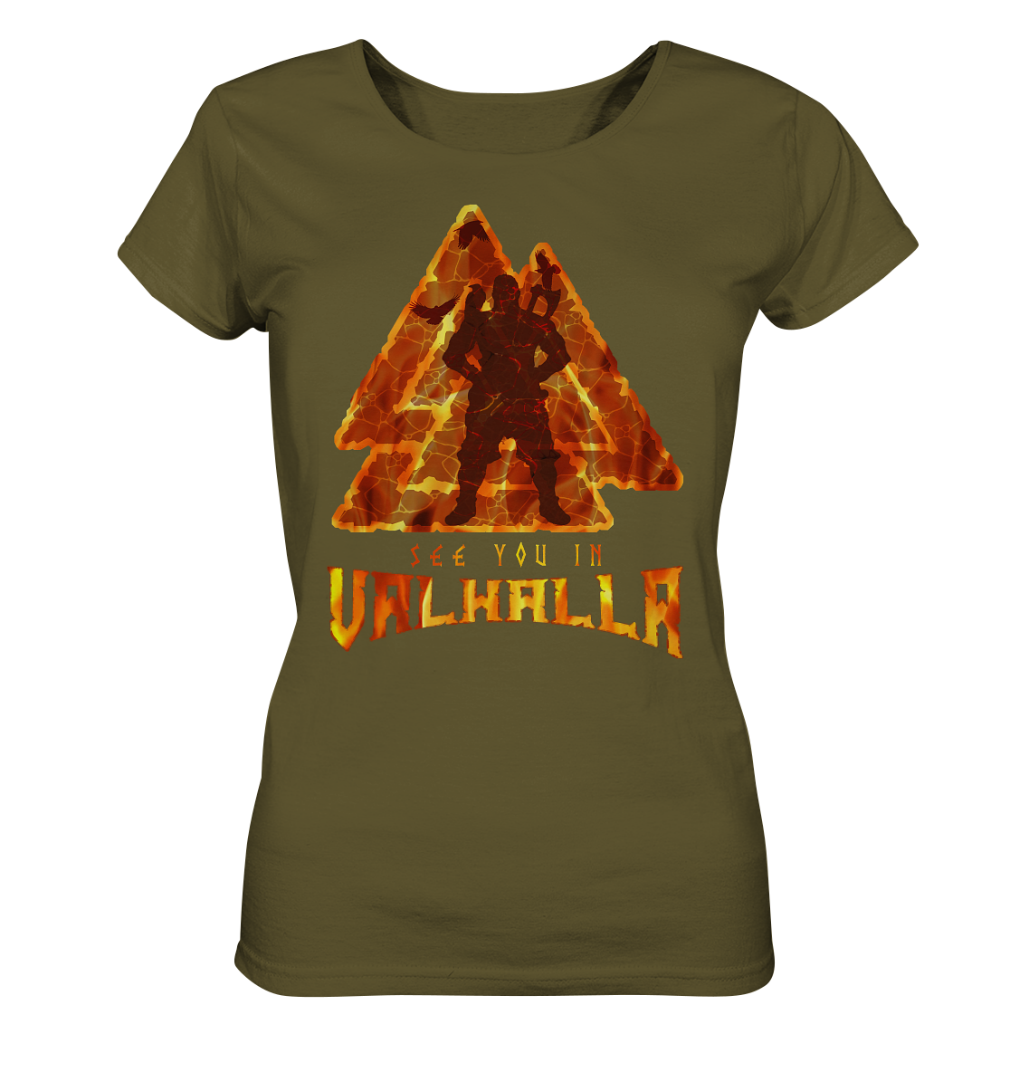 See You In Valhalla - Ladies Organic Shirt