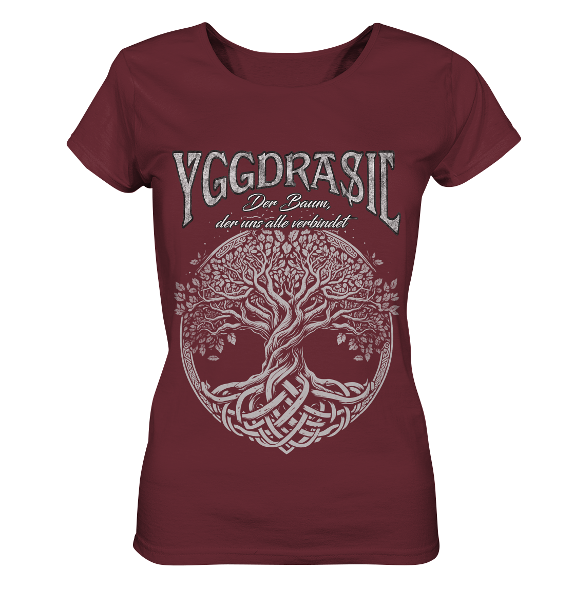Der Baum Der Uns Alle Verbindet - Ladies Organic Shirt