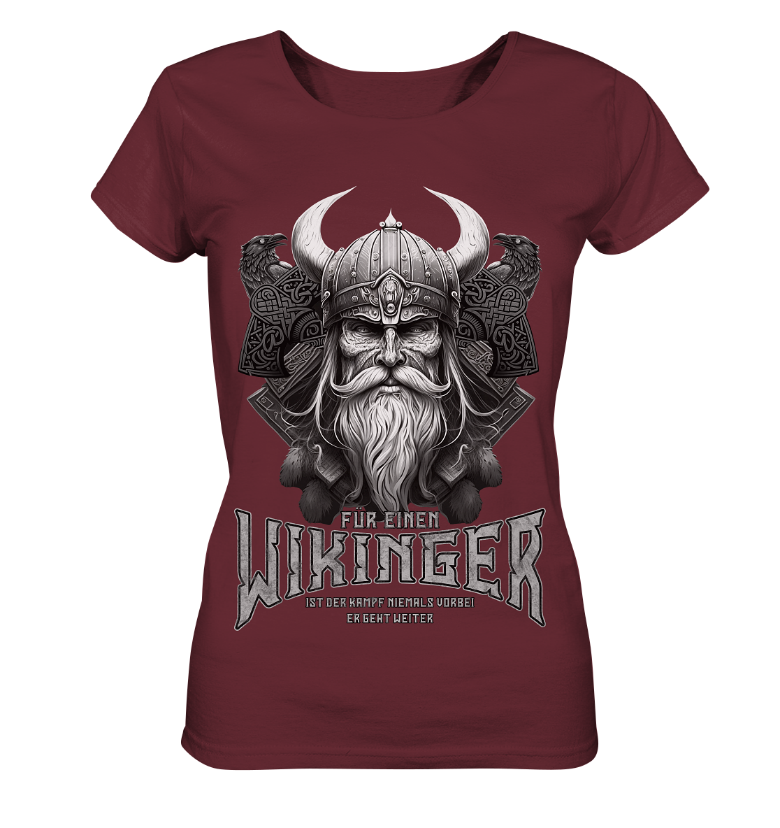 Wikinger Rabe - Ladies Organic Shirt