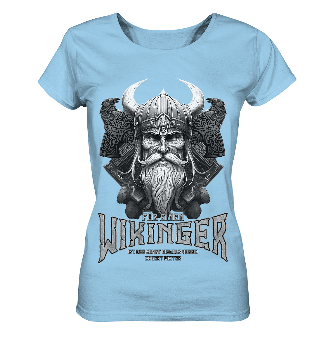 Wikinger Rabe - Ladies Organic Shirt