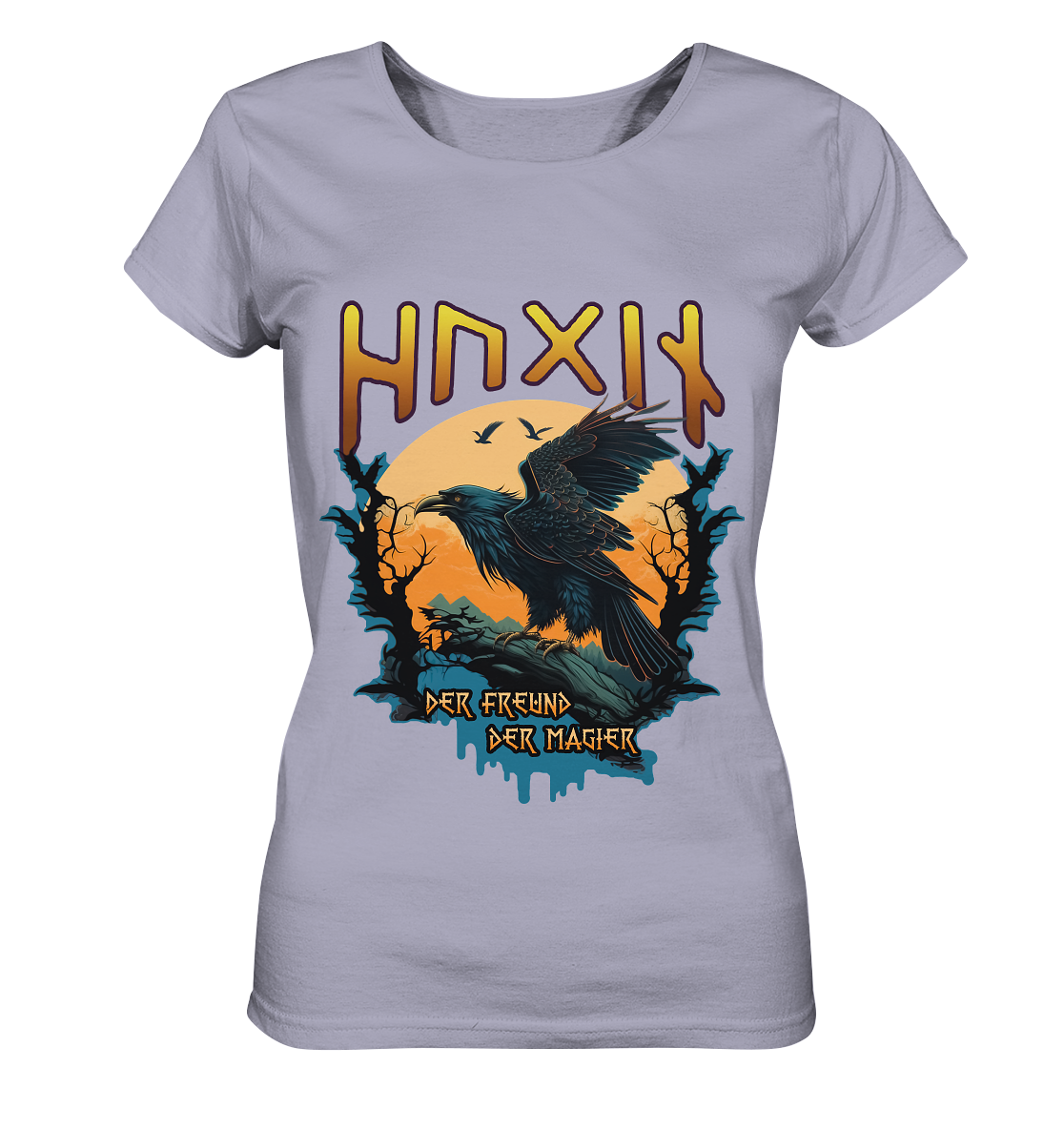 Hugin Der Freund Der Magier - Ladies Organic Shirt