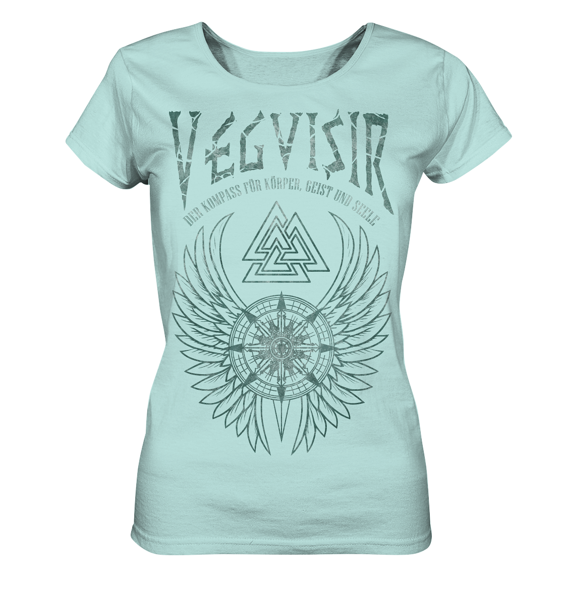 Vegvisir Der Kompass Für Körper, Geist und Seele - Ladies Organic Shirt