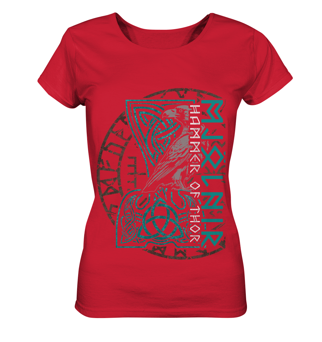 Mjölnir Hammer of Thor - Ladies Organic Shirt