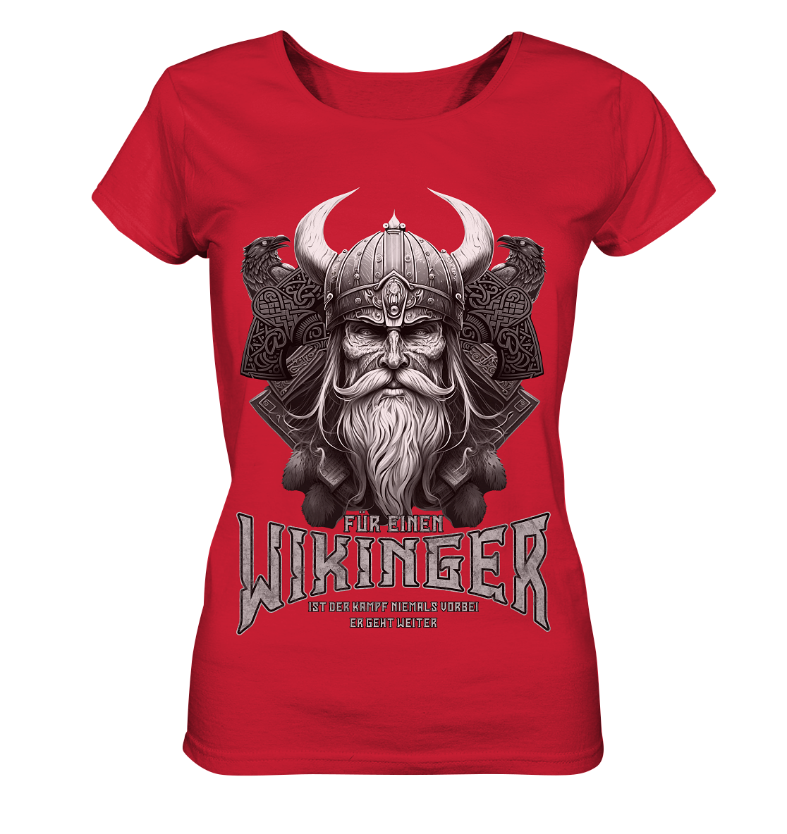 Wikinger Rabe - Ladies Organic Shirt