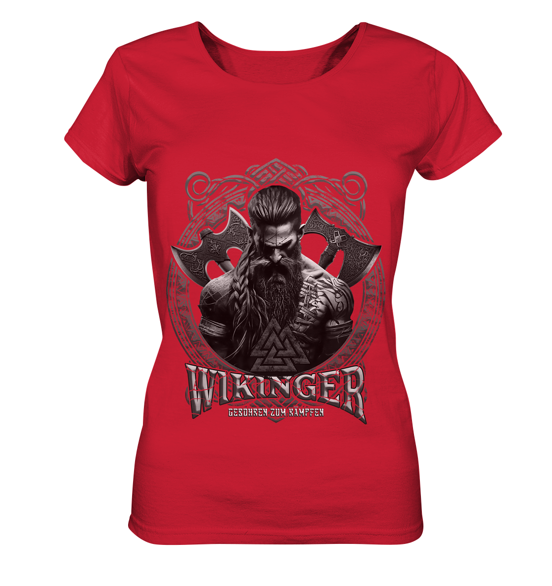 Wikinger Geboren Zum Kämpfen - Ladies Organic Shirt