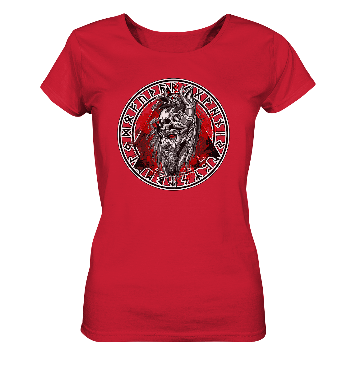 Odin Rabe Valknut - Ladies Organic Shirt