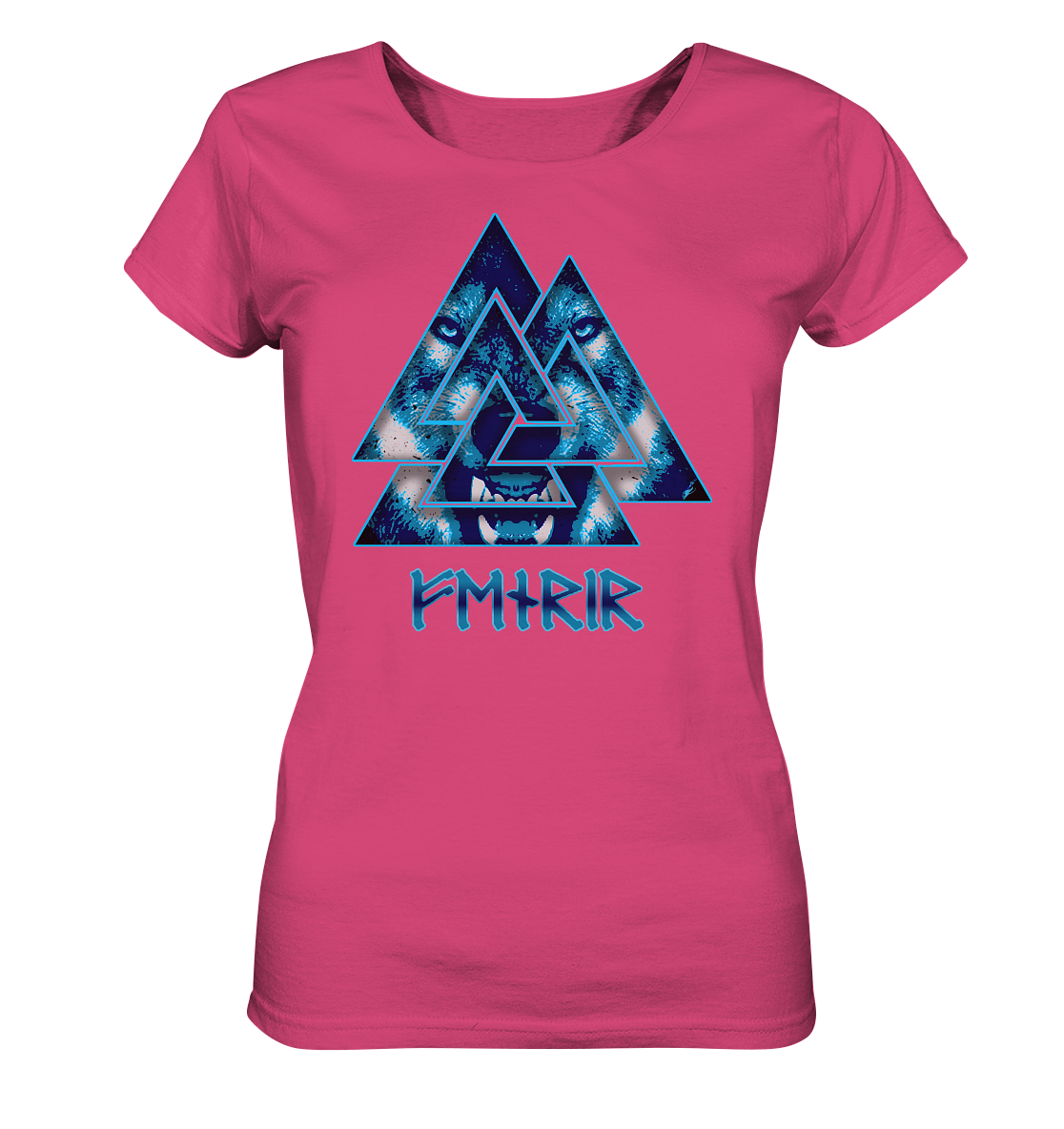 Fenrir Wolf Walknut - Ladies Organic Shirt