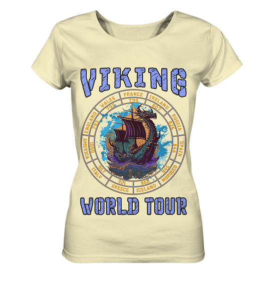 Wikinger Welttournee - Ladies Organic Shirt