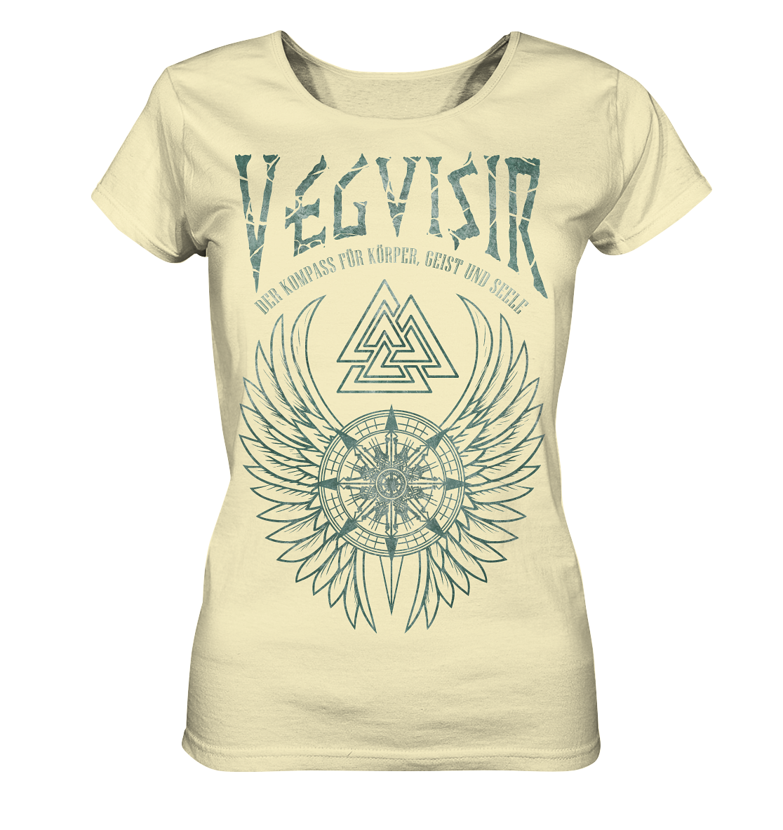 Vegvisir Der Kompass Für Körper, Geist und Seele - Ladies Organic Shirt