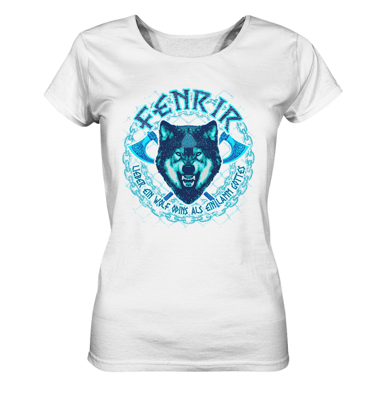 Fenrir Wolf - Ladies Organic Shirt