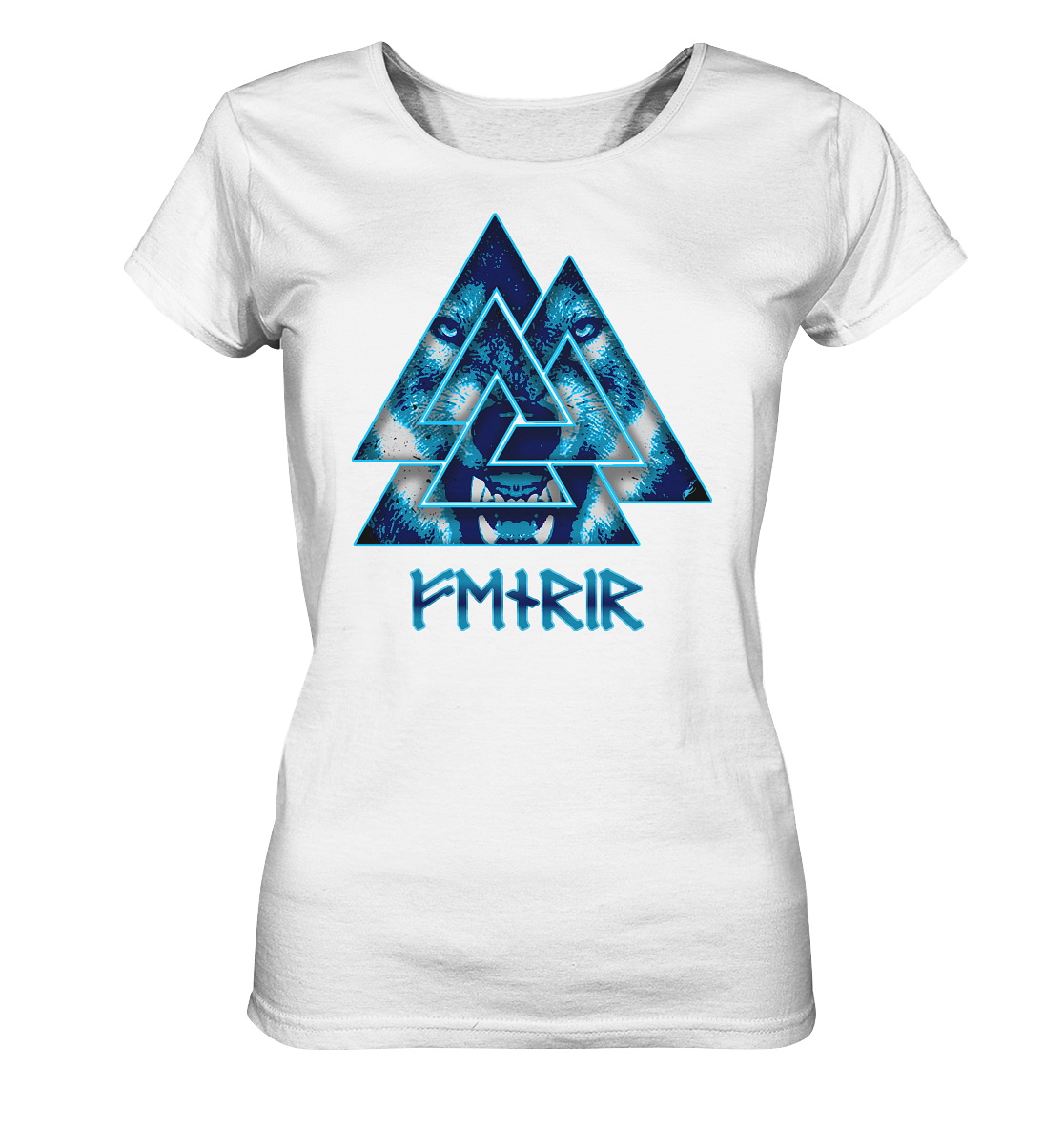 Fenrir Wolf Walknut - Ladies Organic Shirt