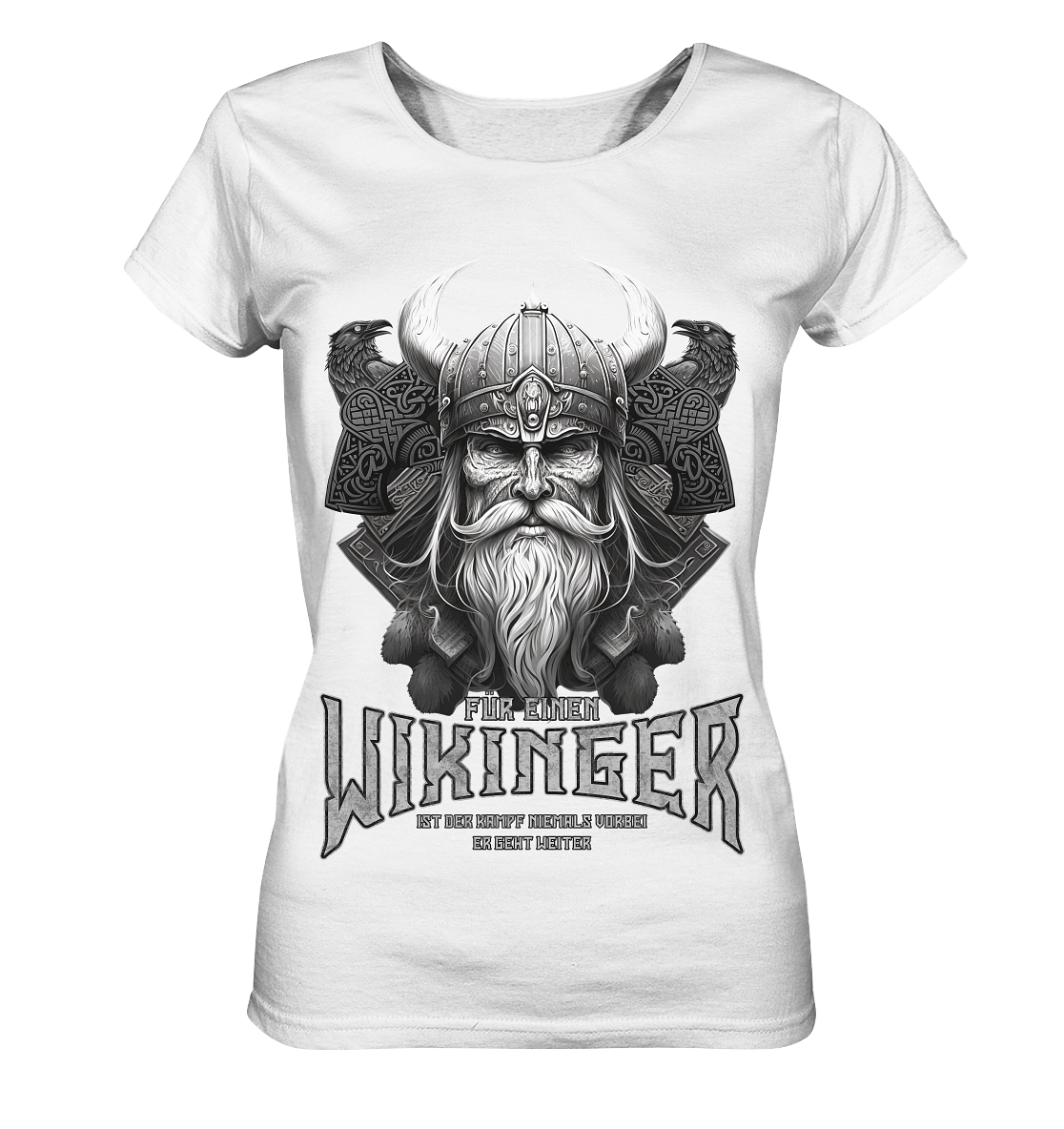 Wikinger Rabe - Ladies Organic Shirt