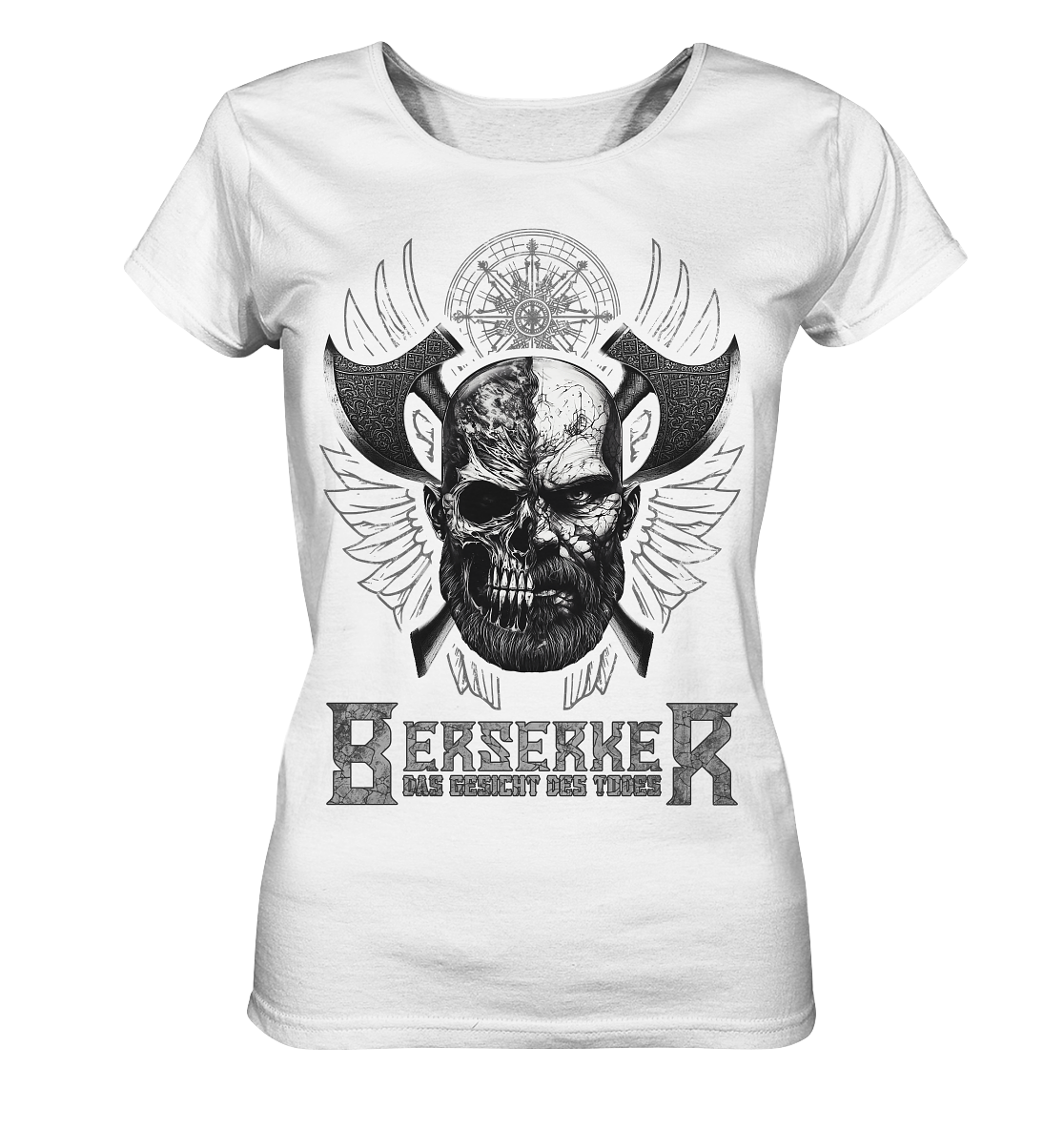 Berserker Gesicht Des Todes - Ladies Organic Shirt