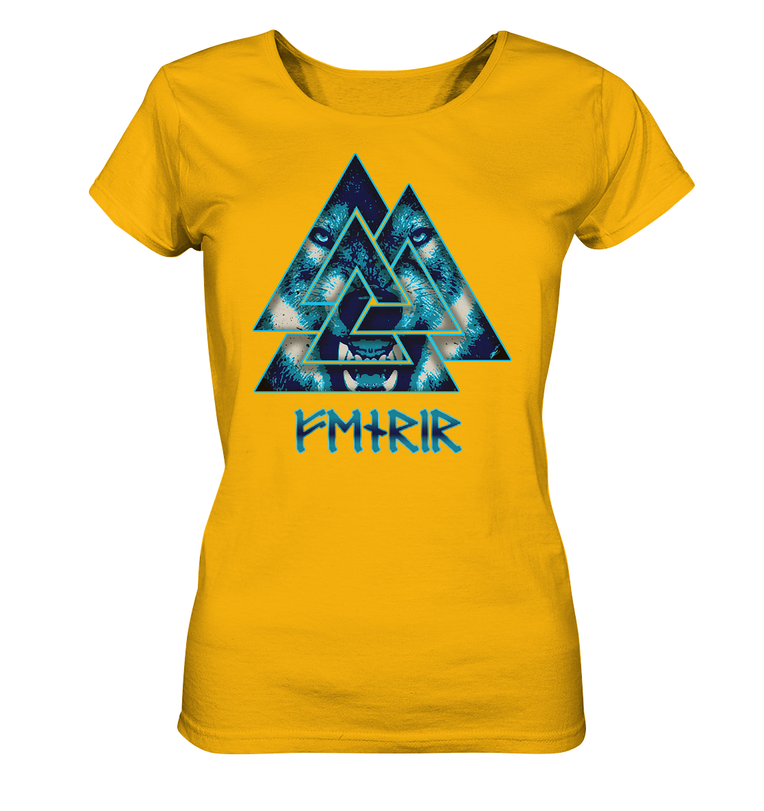 Fenrir Wolf Walknut - Ladies Organic Shirt