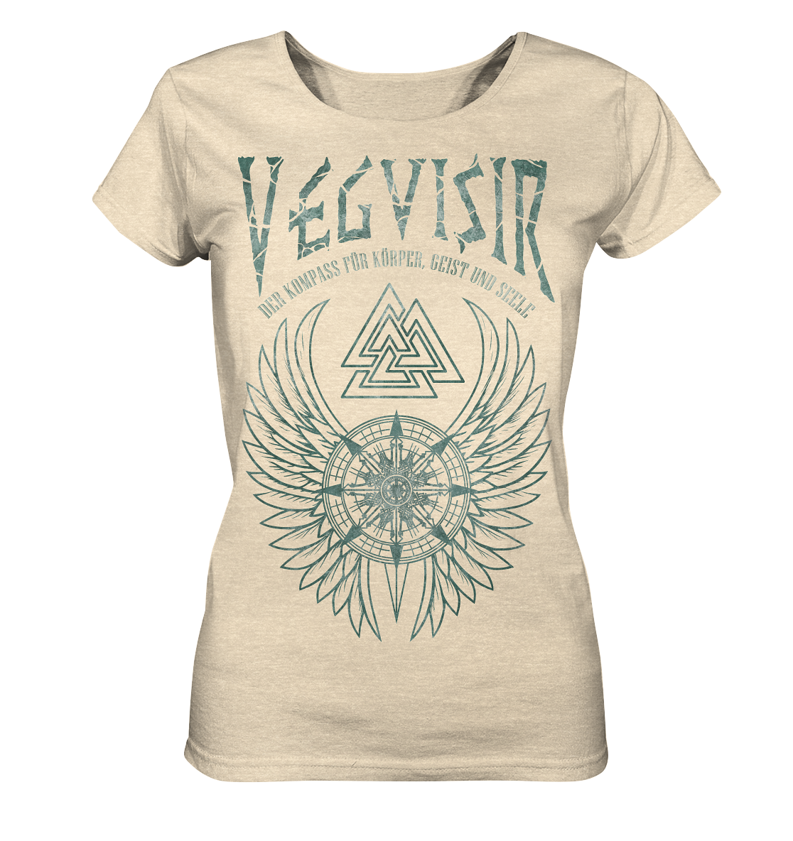 Vegvisir Der Kompass Für Körper, Geist und Seele - Ladies Organic Shirt