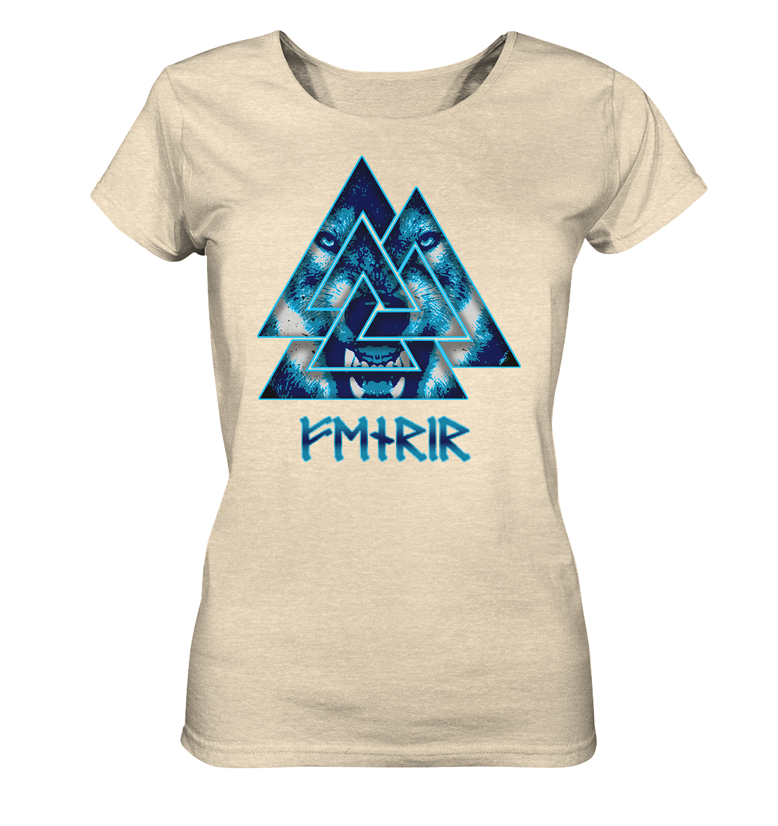 Fenrir Wolf Walknut - Ladies Organic Shirt