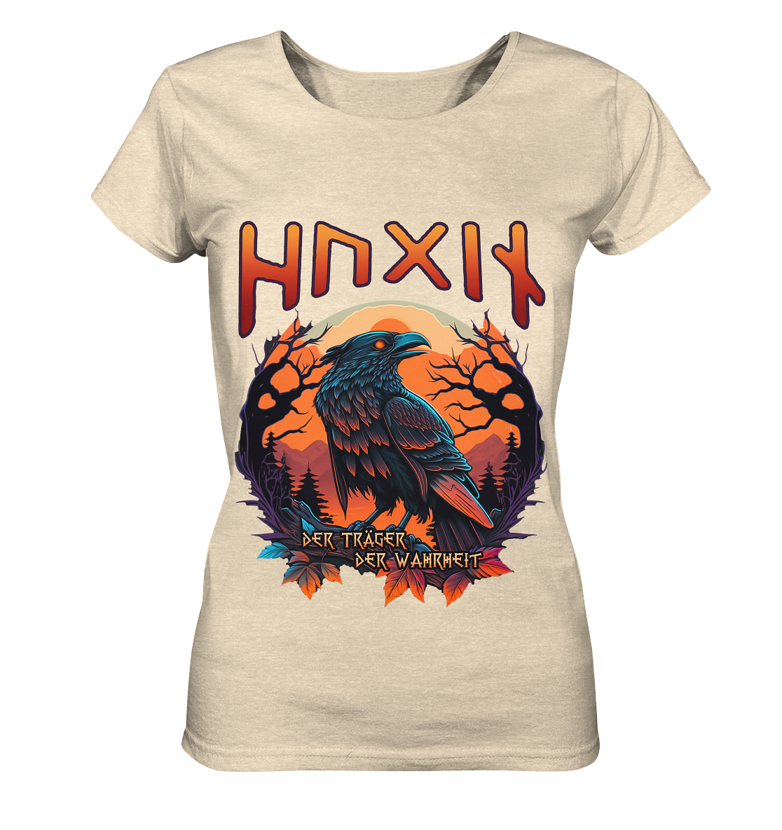 Hugin Der Träger Der Wahrheit - Ladies Organic Shirt