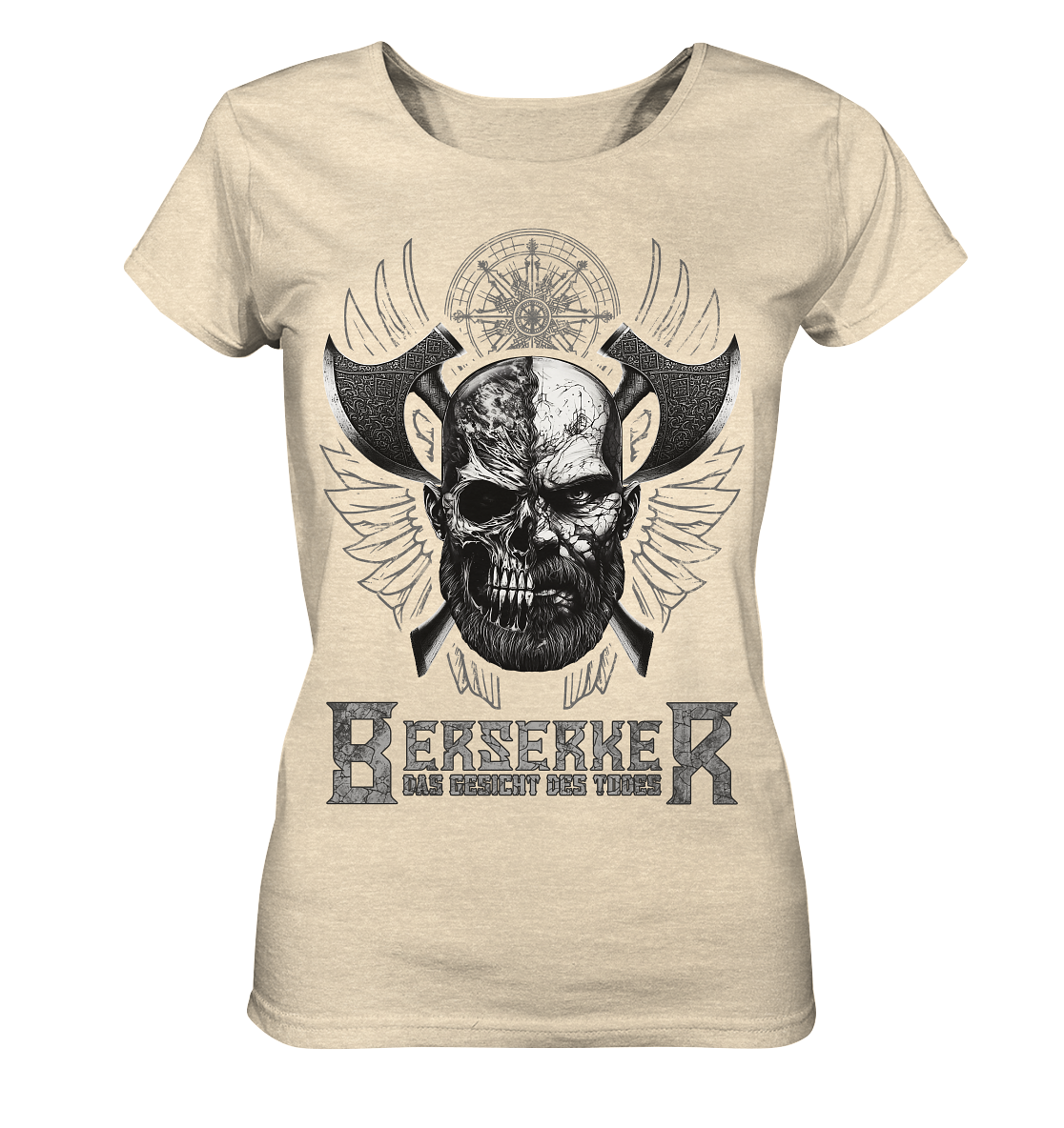 Berserker Gesicht Des Todes - Ladies Organic Shirt