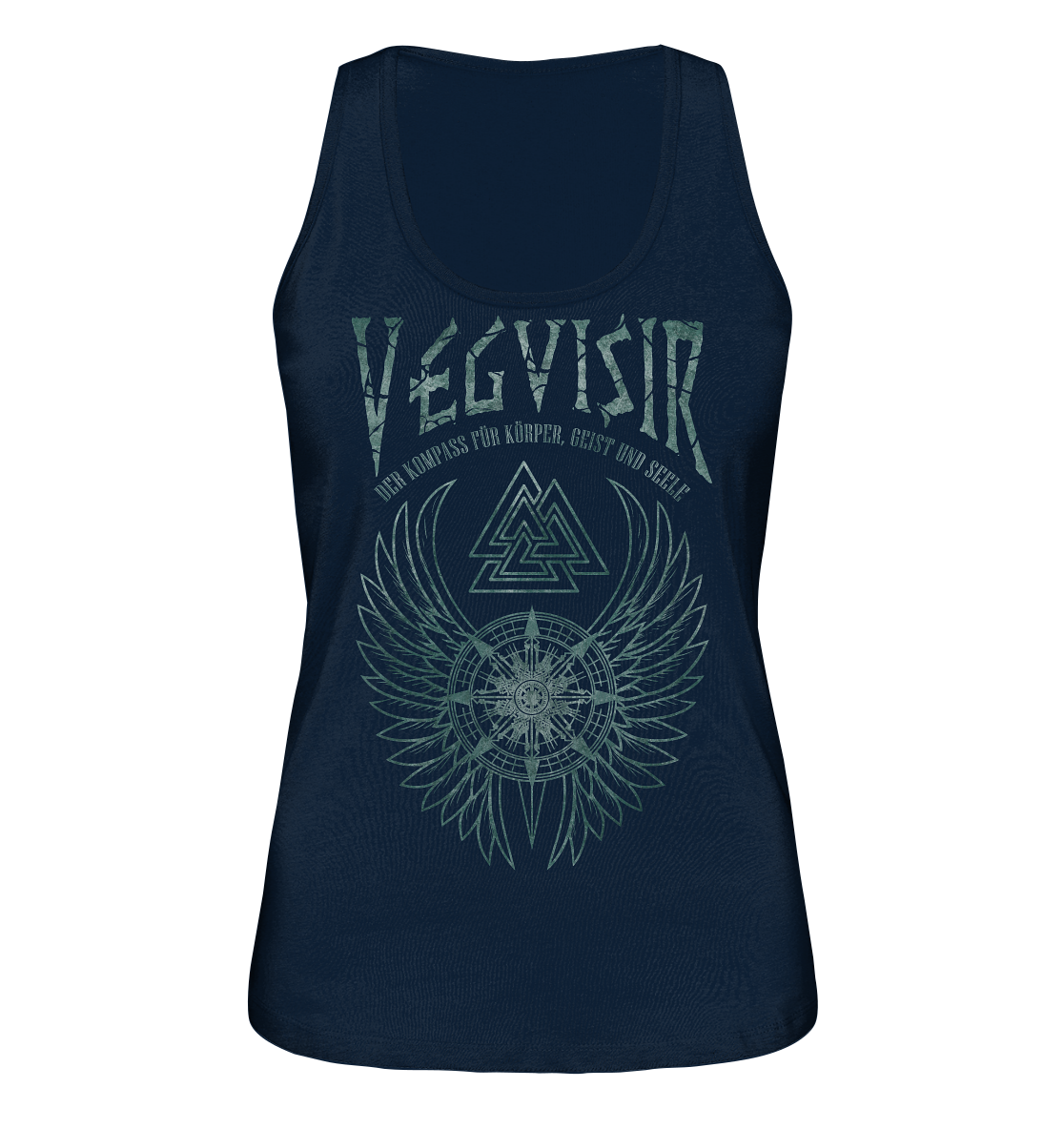 Vegvisir Der Kompass Für Körper, Geist und Seele - Ladies Organic Tank-Top