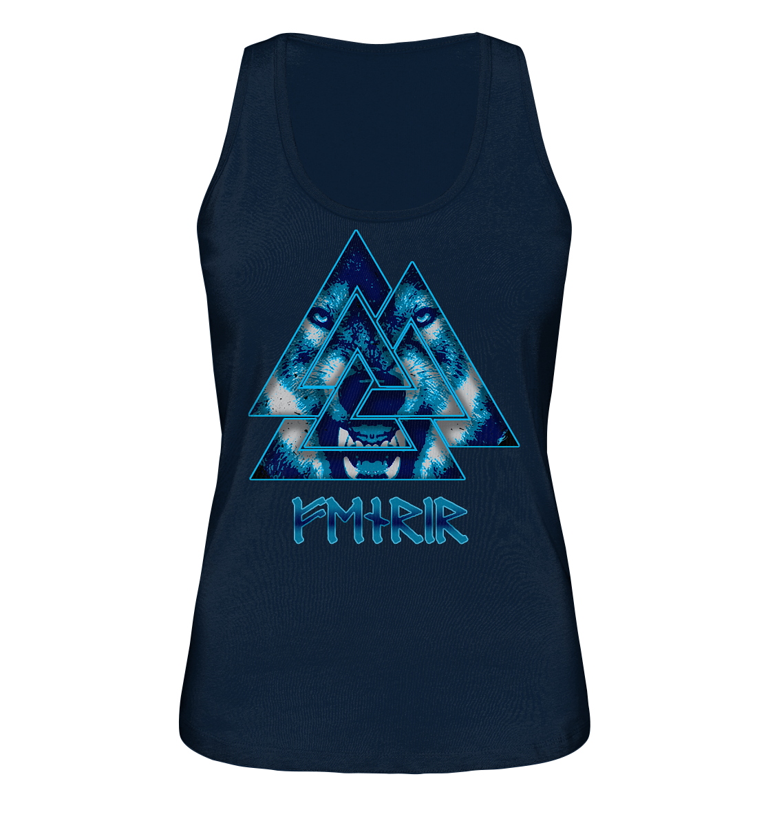Fenrir Wolf Walknut - Ladies Organic Tank-Top