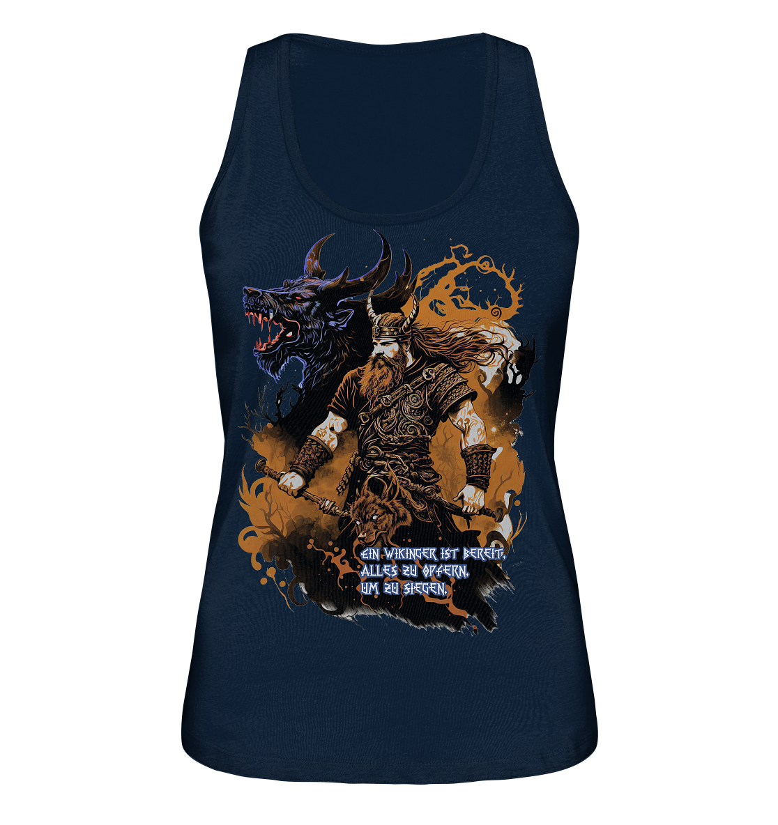 Wikinger Ist Bereit Alles Zu Opfern - Ladies Organic Tank-Top