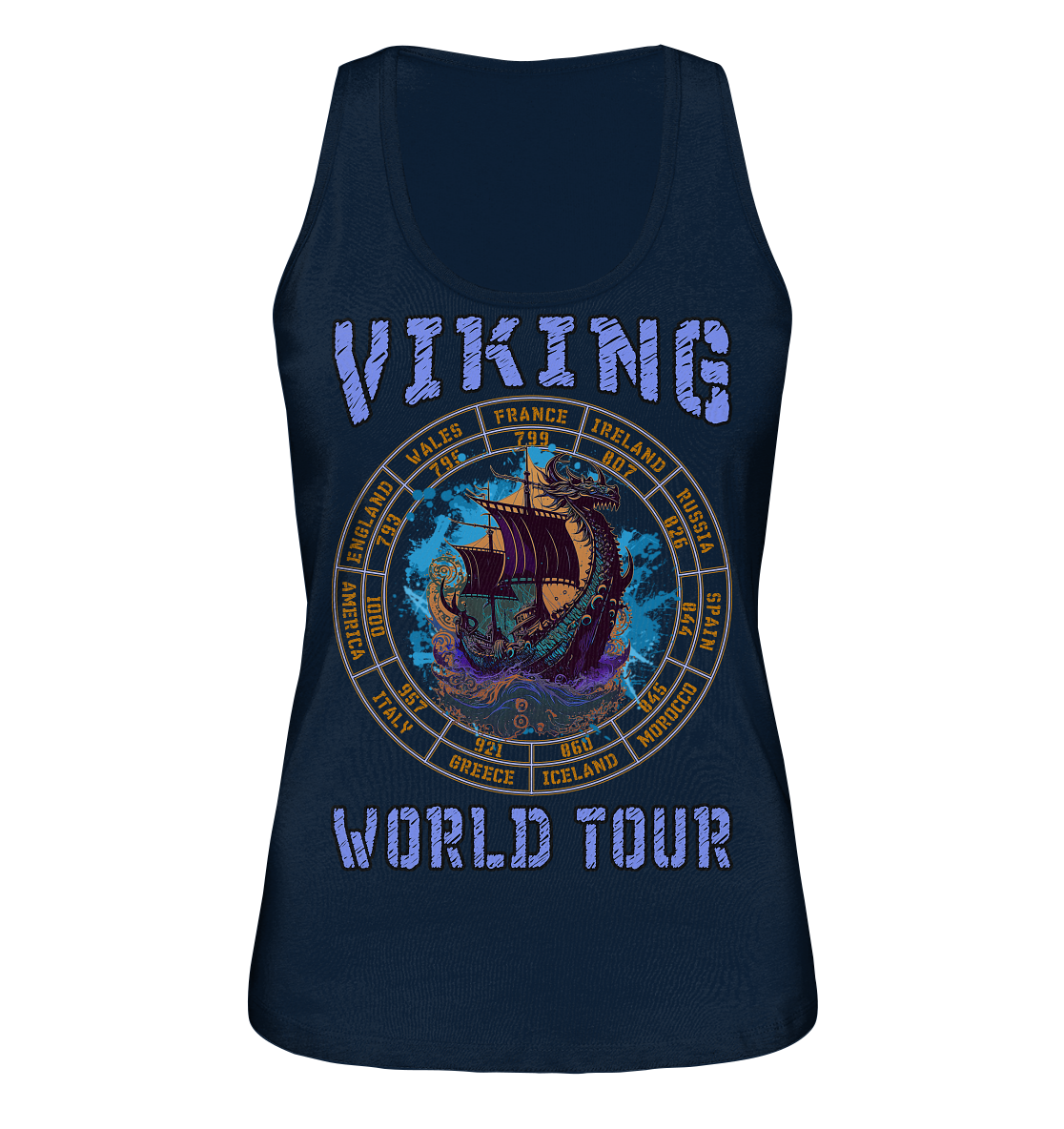 Wikinger Welttournee - Ladies Organic Tank-Top