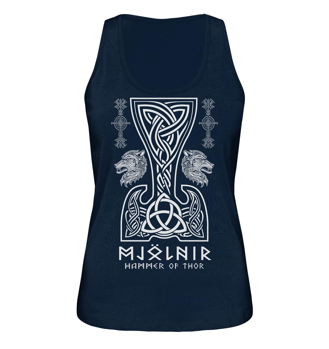 Mjölnir Hammer of Thor - Ladies Organic Tank-Top