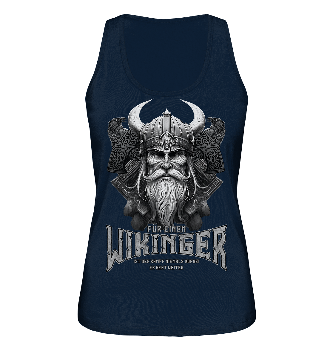 Wikinger Rabe - Ladies Organic Tank-Top