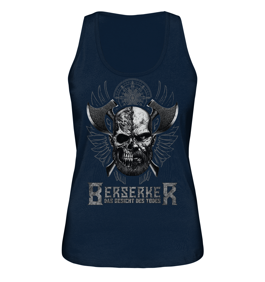 Berserker Gesicht Des Todes - Ladies Organic Tank-Top