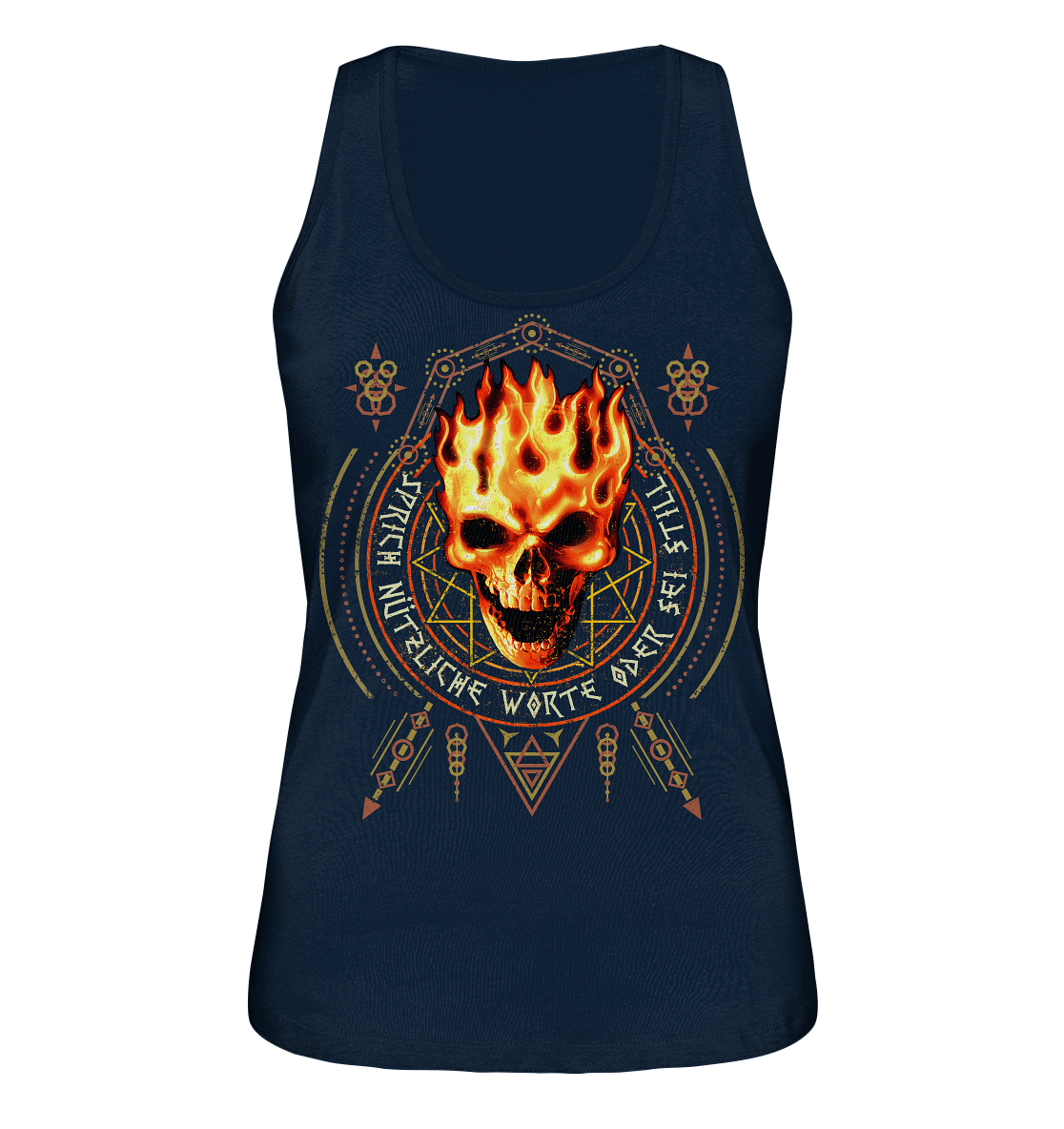 Sprich nützliche Worte - Ladies Organic Tank-Top