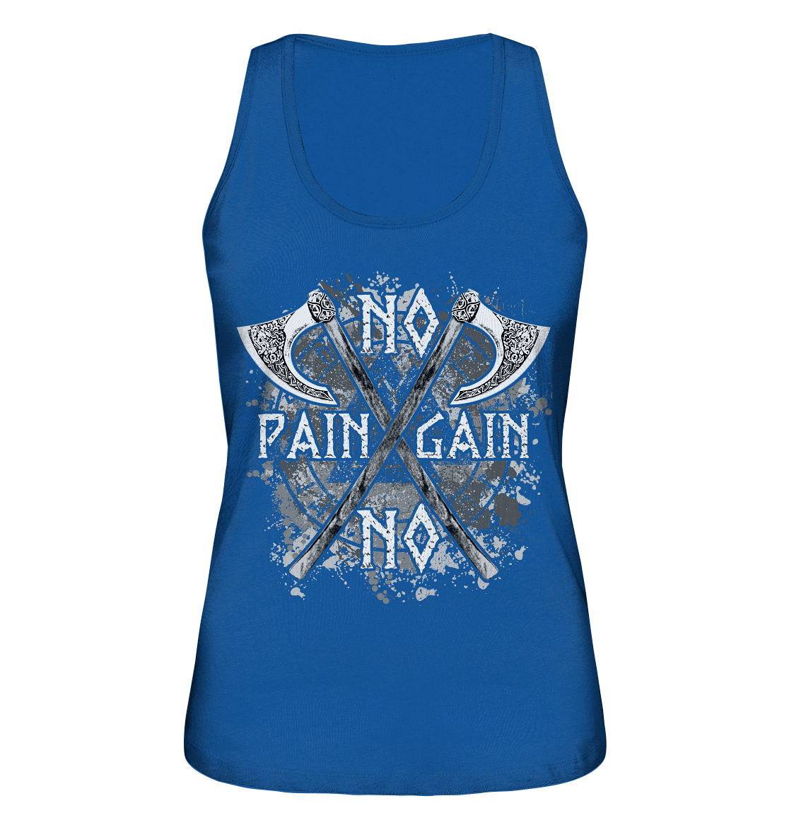 No Pain No Gain - Ladies Organic Tank-Top